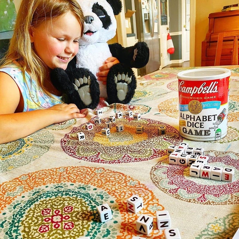 TDC Games Campbell's Alphabet Dice Game, Great for Party Favors, for Travel, Camping Family Game Night, Yard Games for Adults and Family - Image 3